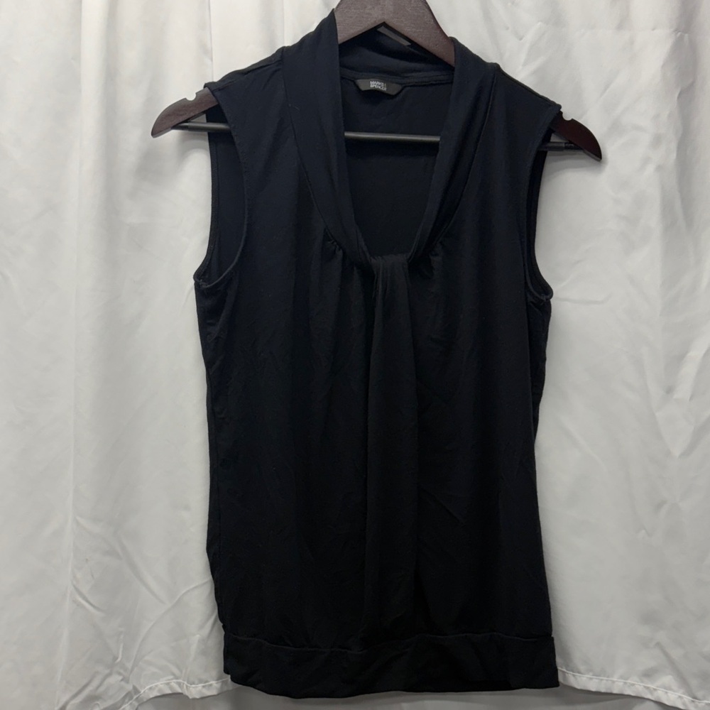 Marks & Spencer Black Cowl Neck Blouse